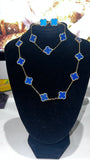 Royal blue 18k vann cleef