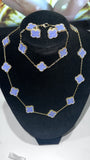 Lavender 18k vann cleef set