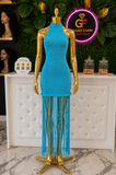 Turtle neck dress