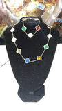 Multiple color 18k vann cleef set
