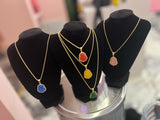 Buddha chains and statues