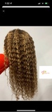 24 inch Deep curls highlights 13x4