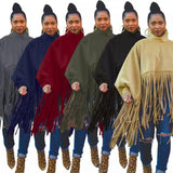 Turtle neck long sleeve flings