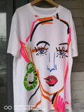 Face short sleeve T-shirt